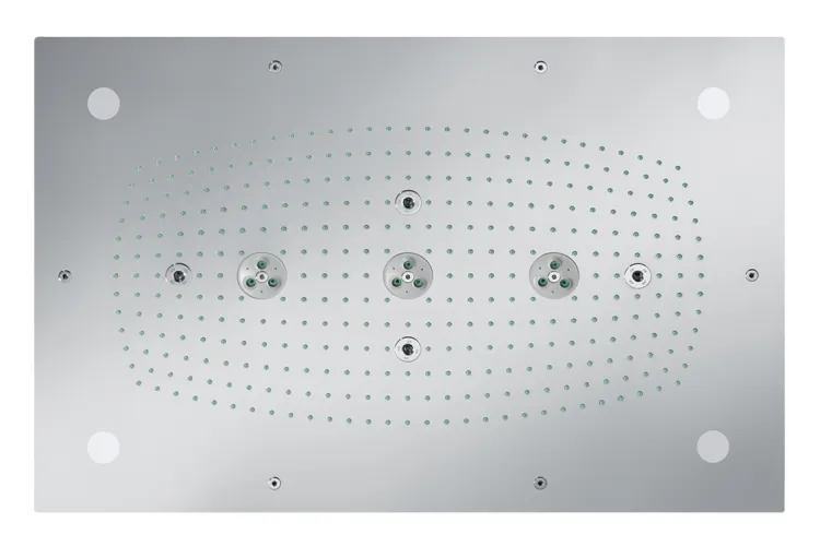 Верхній душ Raindance Rainmaker 680х460 3jet з підсвіткою, хром (28418000) зображення 1