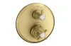 Змішувач Axor Montreux прихованого монтажу ванна/душ Cross, Brushed Gold Optic 16820250 зображення 1