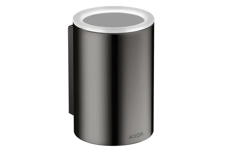 Стакан підвісний Axor Universal Circular, Polished Black Chrome (42804330) зображення 1