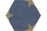 STELLA GOLD 22x25 (шестигранник) (плитка для підлоги і стін)