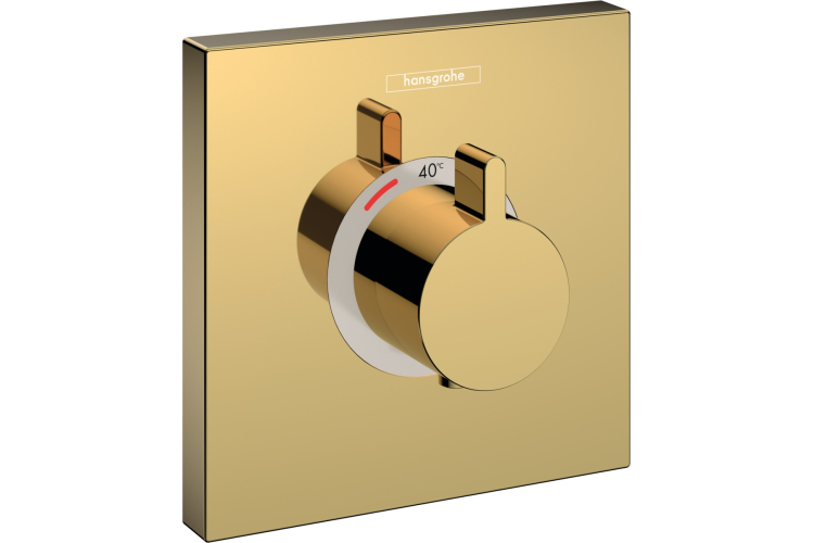 Термостат прихованого монтажу ShowerSelect Highﬂow (15760990) Polished Gold Optic image 1