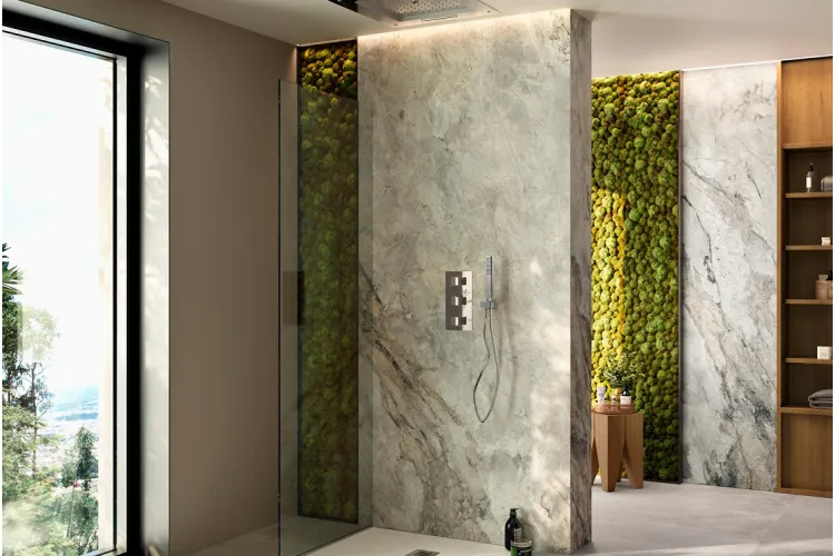 LOUNGE, Верхній душ, 60х60 см, вбудований, polished stainless steel (100344486) зображення 2