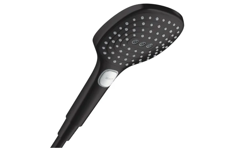 Ручний душ Raindance Select E PowderRain 120 3jet P EcoSmart (28728670) Matt Black зображення 1