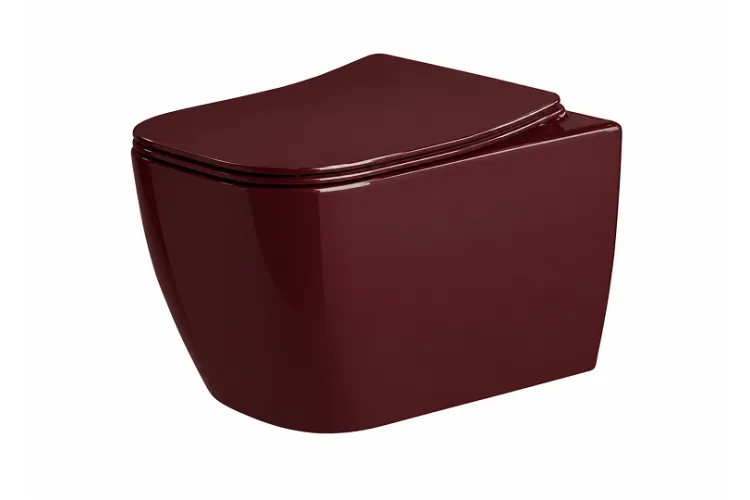 LOUNGE, Унітаз підвісний, з кріпленням, cherry glossy (700036430) зображення 1