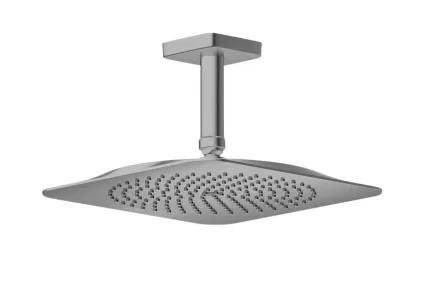 Верхній душ Axor Citterio C 270х270 1jet P зі стельовим кронштейном 100 мм, Polished Red Gold (28792300)