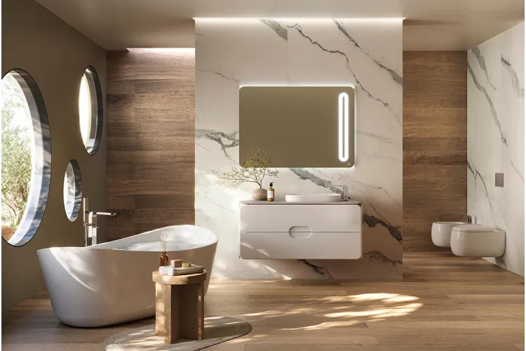 LOUNGE FLUID, Змішувач для ванни підлоговий, chrome (100362564) image 2