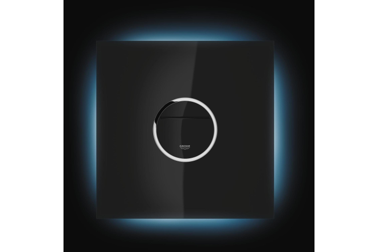 Кнопка змиву Veris Light з LED чорна з підсвіткою, безконтактний змив (38915KS0) image 3