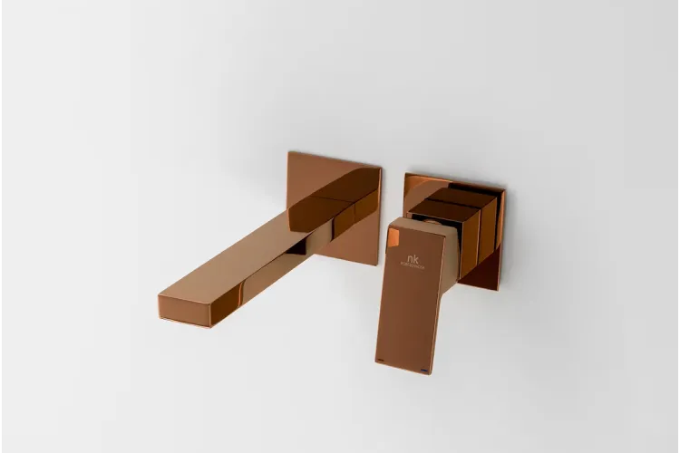 SQUARE, Зовнішня частина змішувача прихованого монтажу для умивальника, copper (100318257) зображення 2