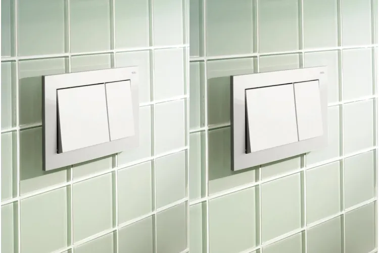 Комплект Інсталяції TECEbase 4 в 1, клавіша хром глянець (9400006/9400406) image 2