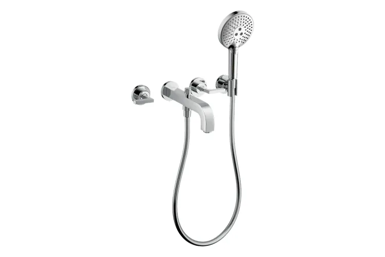 Змішувач Axor Citterio 222 Lever для ванни врізний зі стіни на 3 отвори, Chrome 39448000 зображення 1