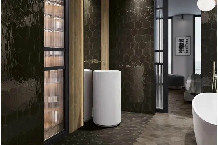 HOPE HEX ESPRESSO MAT 15х17.3 (плитка для підлоги і стін) зображення 2