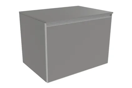 CUBIKA Підвісна тумба під умивальник 70x50x50 см, Grey matt (CKD473LGK)