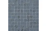 BLOOM METAL BLUE SILVER MOSAICO 30.5x30.5 fOY0 (мозаїка)