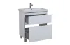 Тумба ЕЛІТ 70 см з умивальником Еліт, білий мат (підлогова) image 2