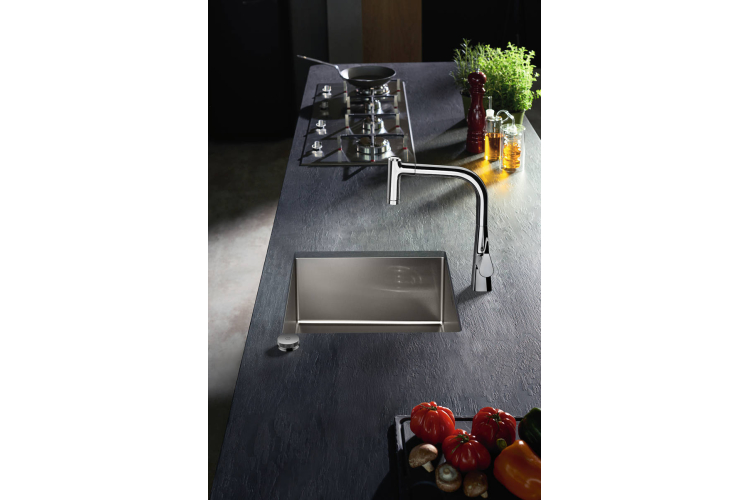 Кухонна мийка S711-F450 на стільницю 1x35d 550х500 Stainless Steel (43301800) image 2