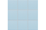 POOL GRH0K263 світло-блакитна 30х30 (9.8х9.8) рельєфна плитка для басейну на сітці