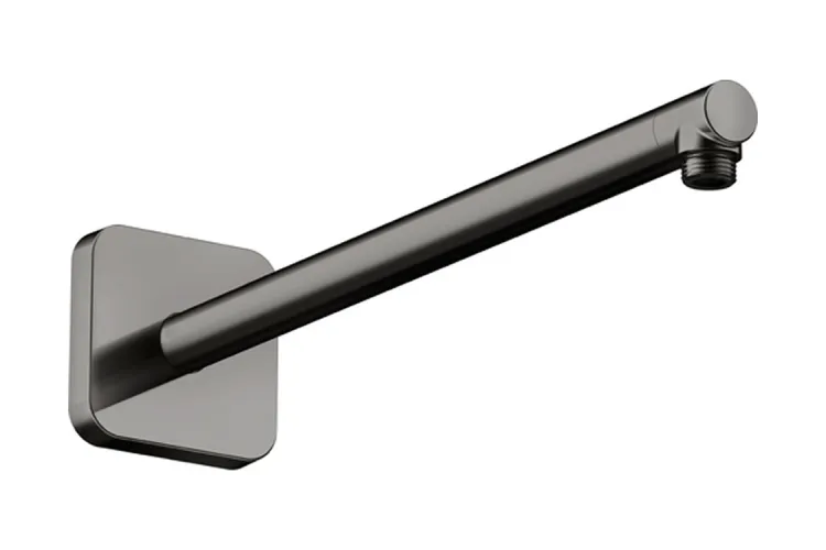 Кронштейн для верхнього душу Softsquare 390 мм Polished Black Chrome  (26967330) image 1