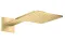 Верхній душ Axor 460х300 2jet з тримачем square, Brushed Gold Optic (35280250)