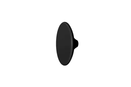 LOUNGE, Гачок для рушника d12см, для умивальника Lounge Fluid, matt black (100390361)