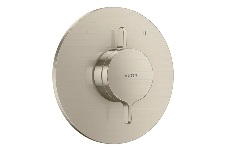 Змішувач Axor One прихованого монтажу на 2 функції, Brushed Nickel (48415820) зображення 1