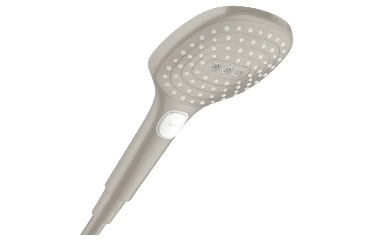 Ручний душ Raindance Select E PowderRain 120 3jet P EcoSmart+ Stainless Steel Optic (28729800) image 1
