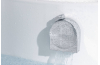 Зовнішня частина Exafill S до сифона на ванну з наповненням, Brushed Nickel 58117820 зображення 2