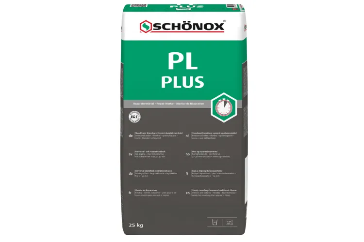 Schonox PL PLUS  Sa цементний розчин 25 кг зображення 1