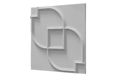 Гіпсова стінова панель 50х50 см CLASSIC 02