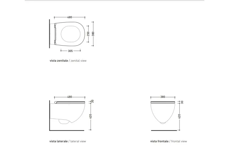 IO 2.0  Сидіння  SLIM для унітазу SoftClosing /Quick-release Latte Milky White (IOCW07LAT) image 3