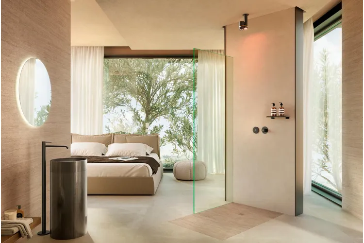 ROUND, Змішувач підлоговий для умивальника, matt black (100355366) image 3