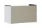 Тумба під умивальник Xevolos E 980/475 на 2 шухляди Matt White/Front Patterned Bronze (54181390)