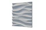 Гіпсова стінова панель 50х50 см WAVE 04