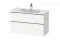 D-NEO Тумба під умивальник підвісна 101х62,5 см (DE4363010180000) White Matt, ручки хром