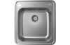 Кухонна мийка S412-F400 на стільницю 480х520 з сифоном automatic (43335800) Stainless Steel зображення 1