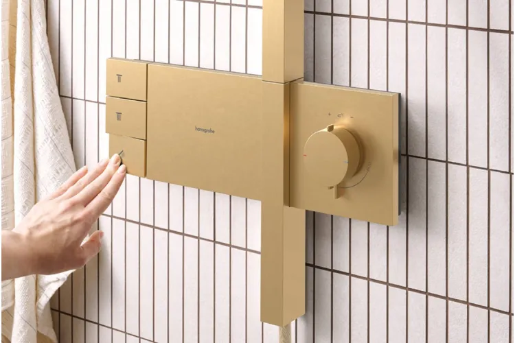 Душова система Raindance Alive Q 340/210 2jet ShowerSelect Comfort, Brushed Bronze (24590140) image 2