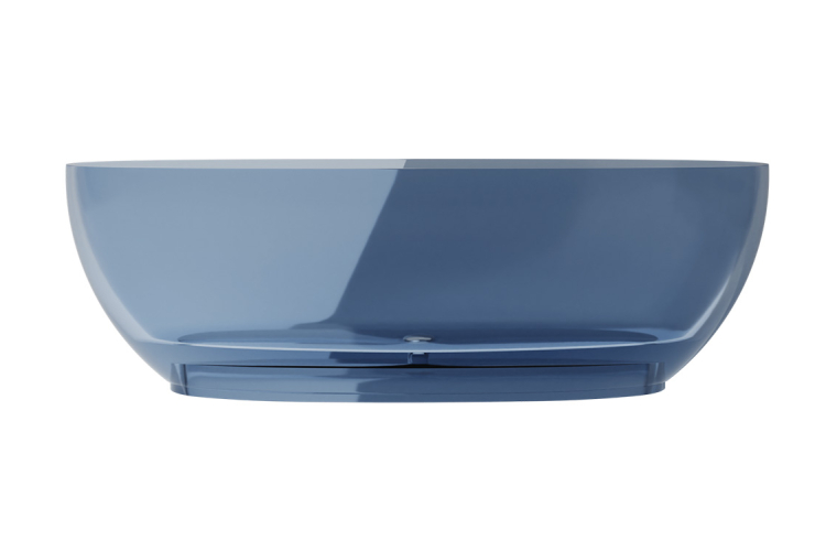 Ванна вільностояча MEXA 170х78 Blue Wave, з сифоном клік-клак хром image 3
