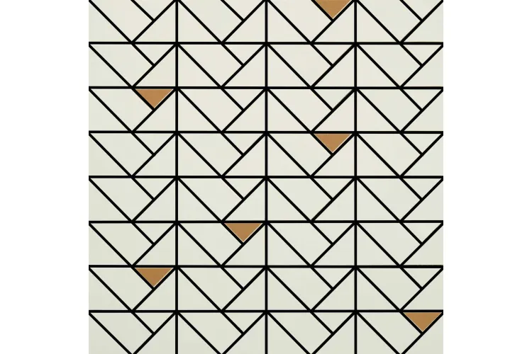 M3J8 ECLETTICA CREAM MOSAICO BRONZE 40x40 (мозаїка) зображення 1