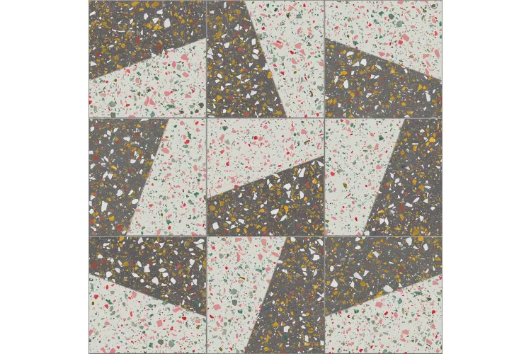 TERRAZZO STAMP NATURAL 60x60 (59.2x59.2) (плитка для підлоги і стін) зображення 1