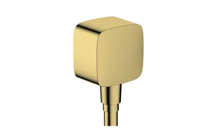 Шлангове під'єднання FixFit E зі зворотнім клапаном Polished Gold Optic (26457990)