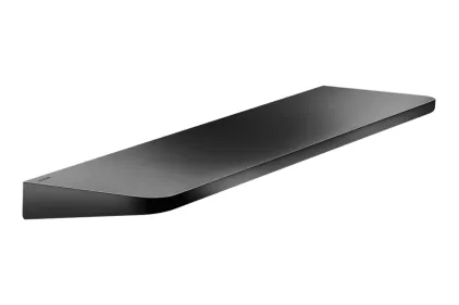 Поличка 40.0/34.0 х 11.0 см Axor Universal Circular, Polished Black Chrome (42844330)