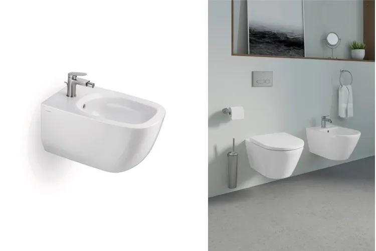 WAVE Змішувач для біде (WA2400001070) Stainless steel Brushed зображення 2