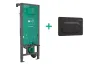 Комплект Інсталяційна система iFrame Universal + Клавіша iFrame Original S Matt Black (99002670) зображення 1