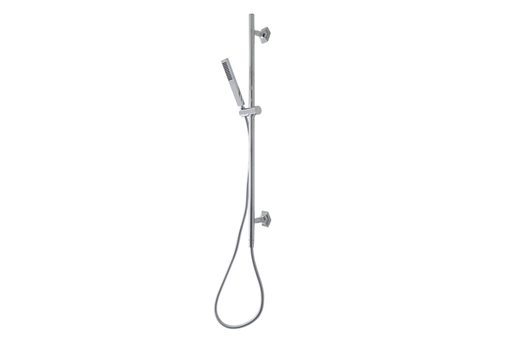 CHELSEA Душовий комплект (душова рейка з тримачем + ручний душ COTA,+ шланг 175 см) хромований (100156033) image 1