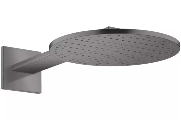 Верхній душ Axor 300 1jet P з тримачем, Brushed Black Chrome  (35300340) зображення 1