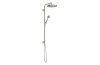 Душова система Axor One Showerpipe 280 1jet прихованого монтажу без змішувача, Brushed Nickel (48790820) зображення 1