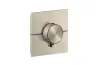 Термостат прихованого монтажу ShowerSelect ID Square HighFlow, Brushed Nickel (36774820) зображення 1