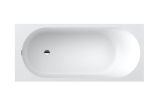 OBERON 2.0 Solo Ванна 1800x800 Stone White в комплекті з ніжками та сифоном (UBQ181OBR2DV-RW)