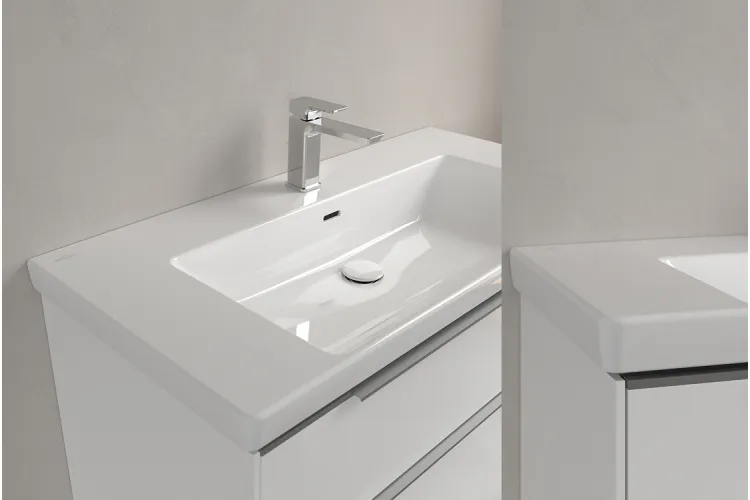 SUBWAY 3.0 Умивальник 100x47 см з переливом (4A70A5R1) CeramicPlus зображення 3