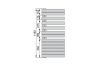 Рушникосушка дизайнерська RODA SPA ASYM "R" 1183x550 сталь White RAL 9016 (ROFR-120-055) image 4