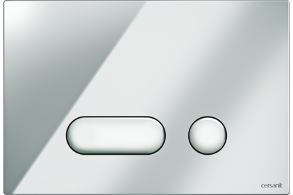 Кнопка змиву INTERA хромована глянцева (для інсталяційної системи)